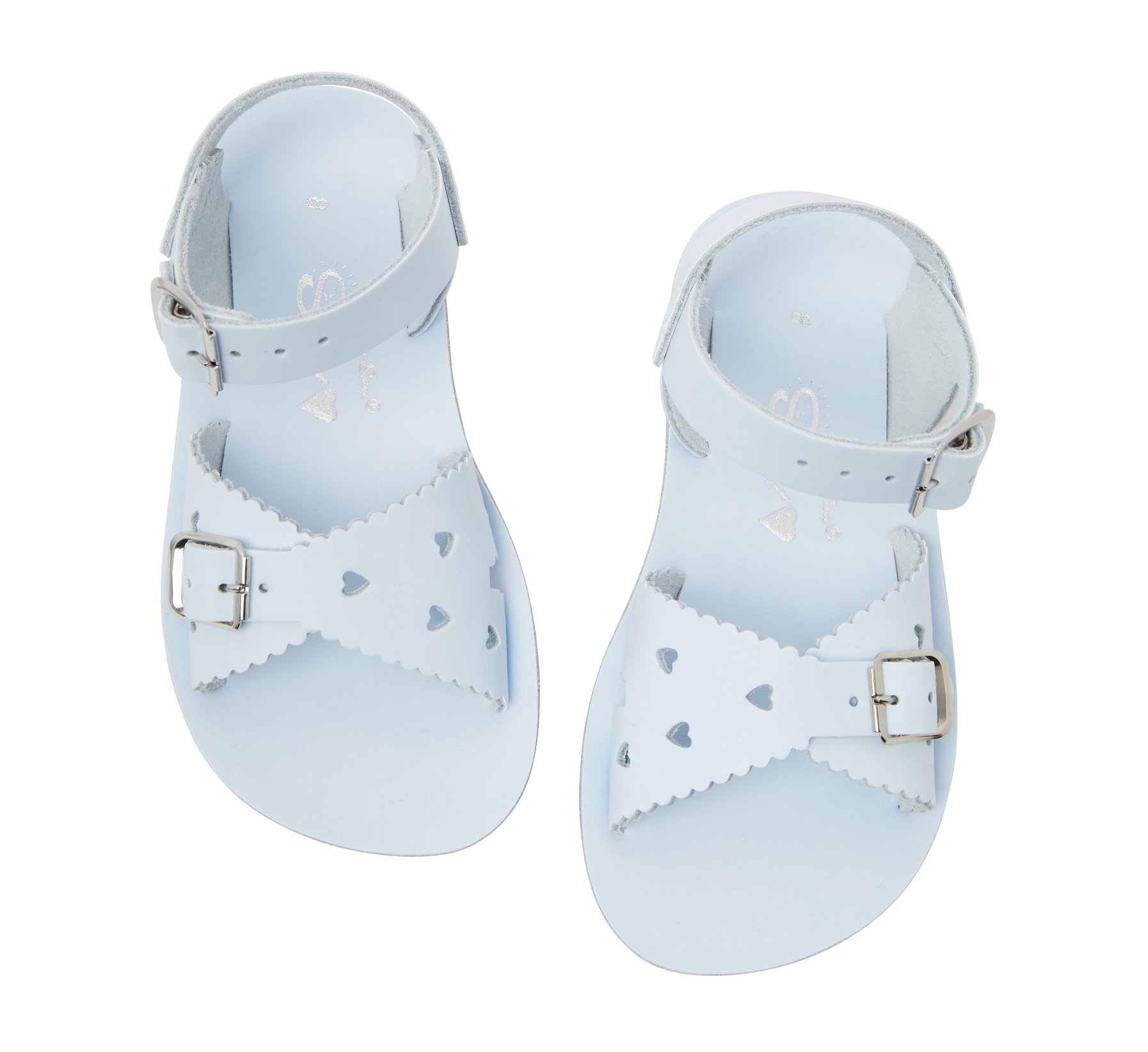 Sweetheart Light Blue Kids Sandal - Salt Water Sandals