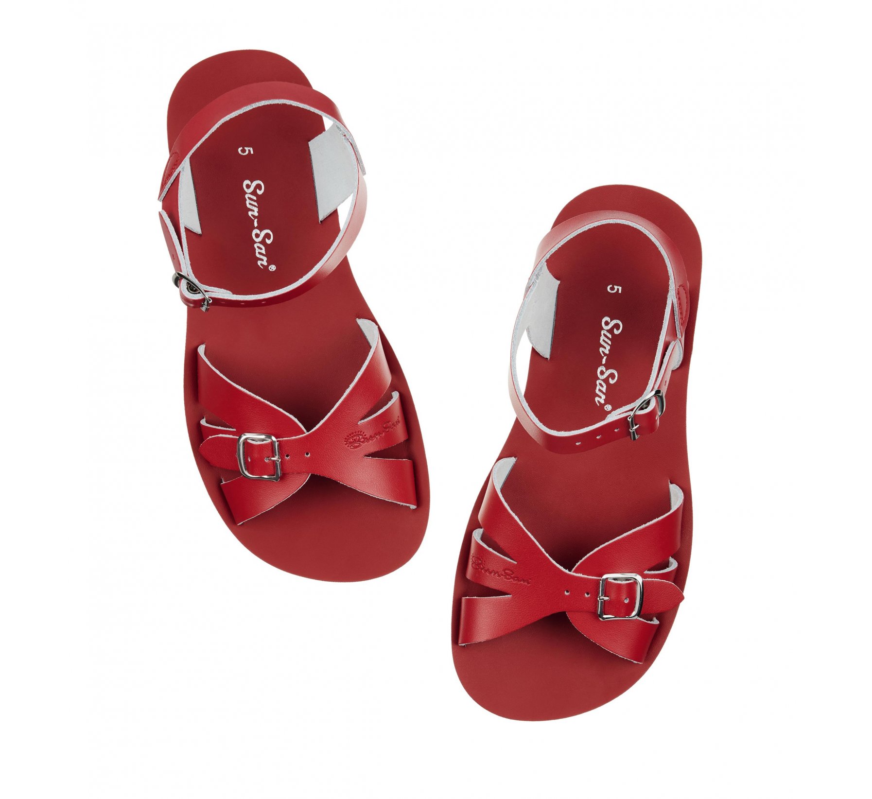Boardwalk Red Sandal - Salt Water Sandals
