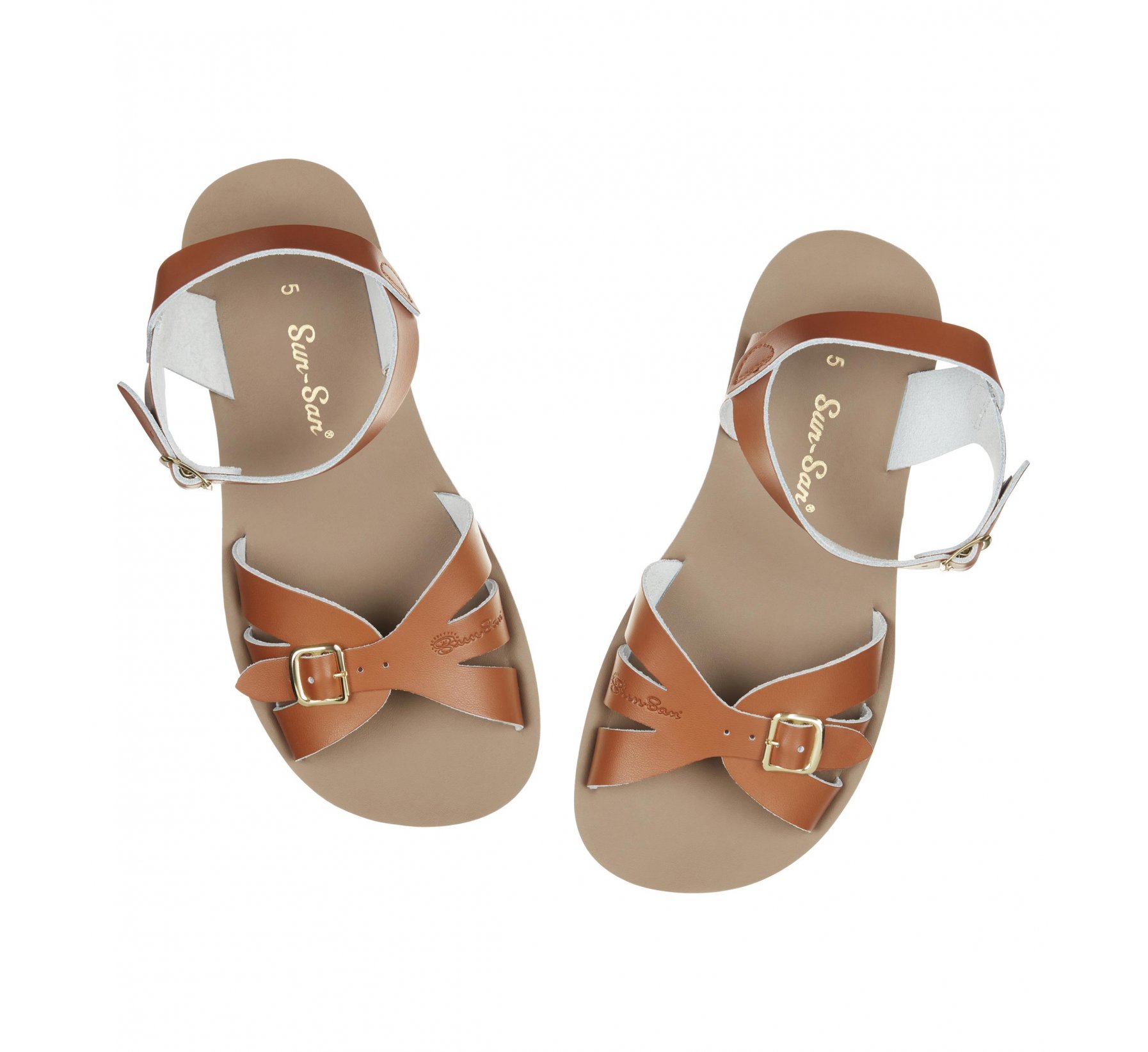 Boardwalk Tan Sandal - Salt Water Sandals