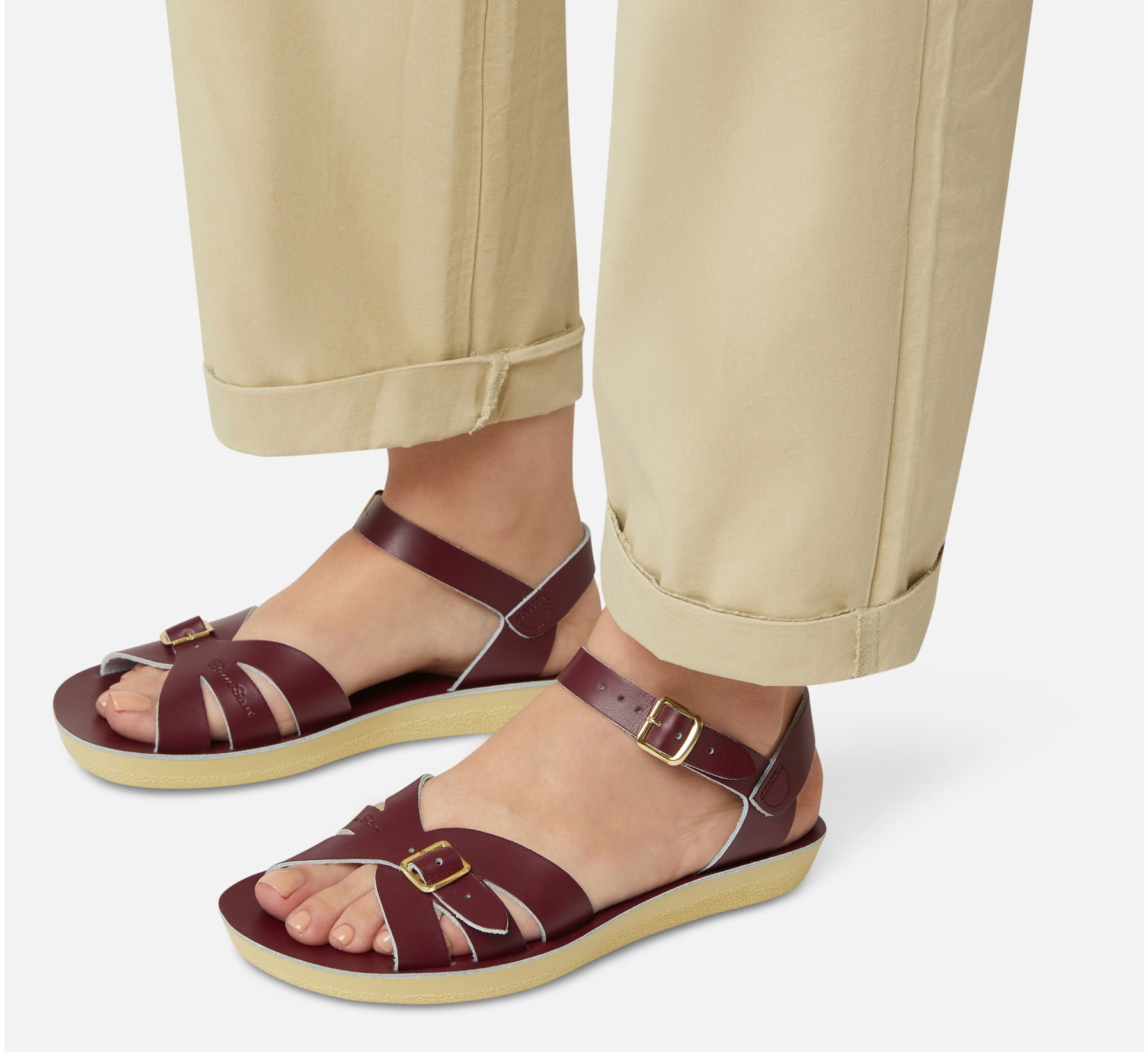 Boardwalk Wain Klaret - Salt Water Sandals