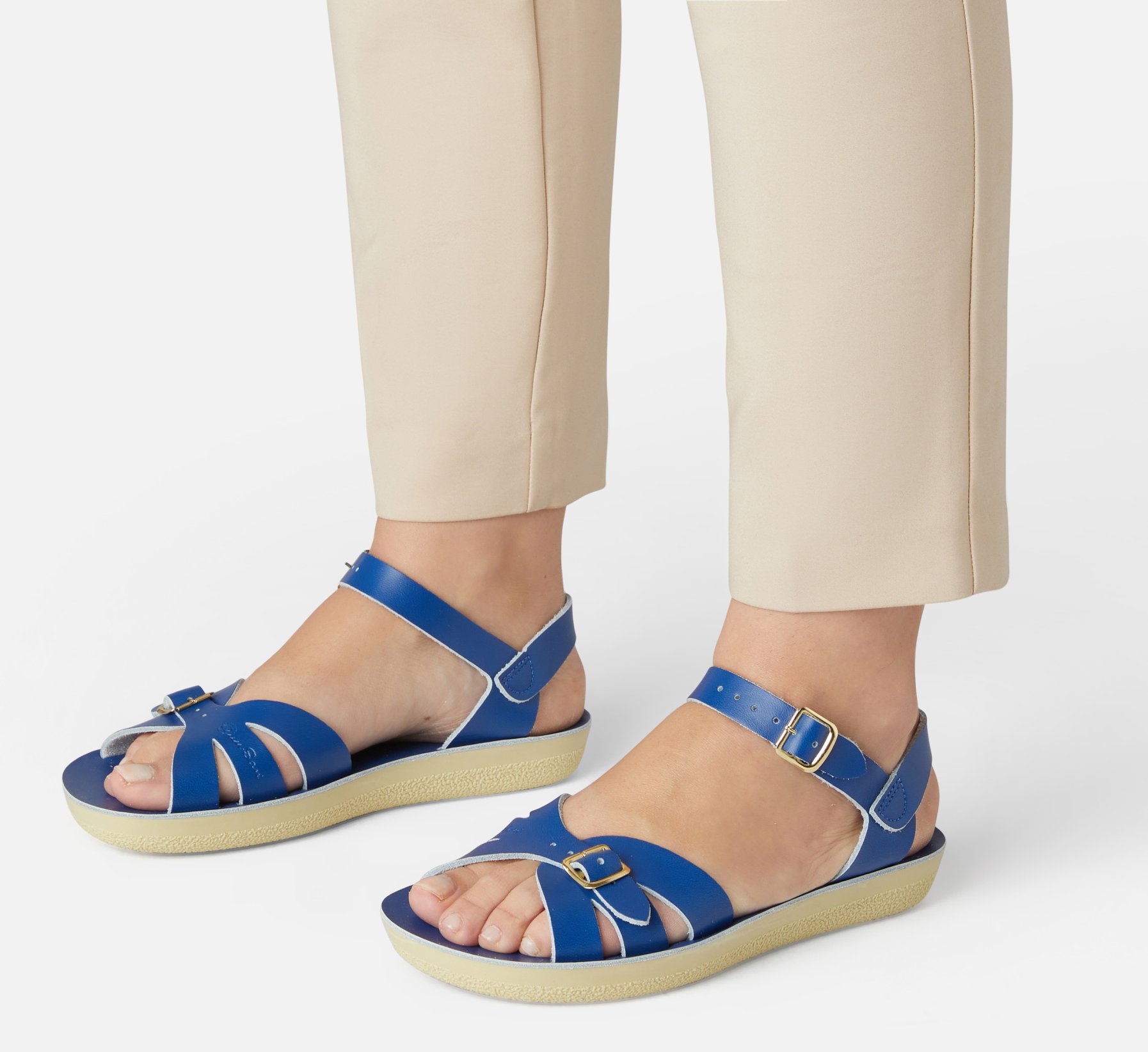 Boardwalk Cobalt Sandal - Salt Water Sandals