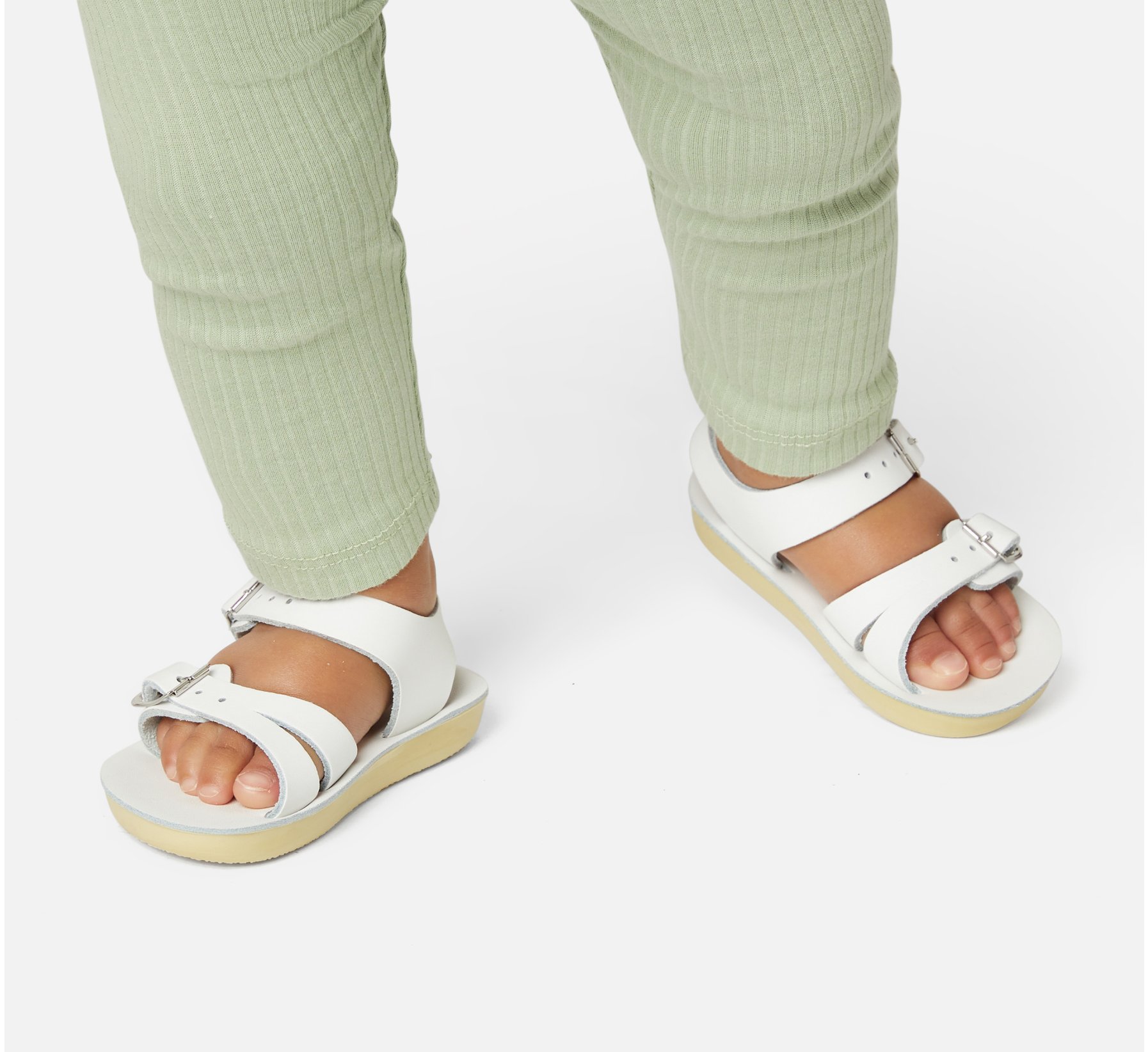 Seawee Enfants Sandales Blanc - Salt Water Sandals