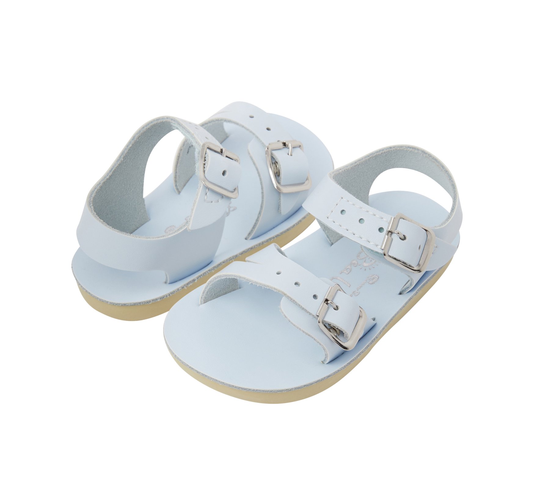 Seawee Light Blue Kids Sandals - Salt Water Sandals