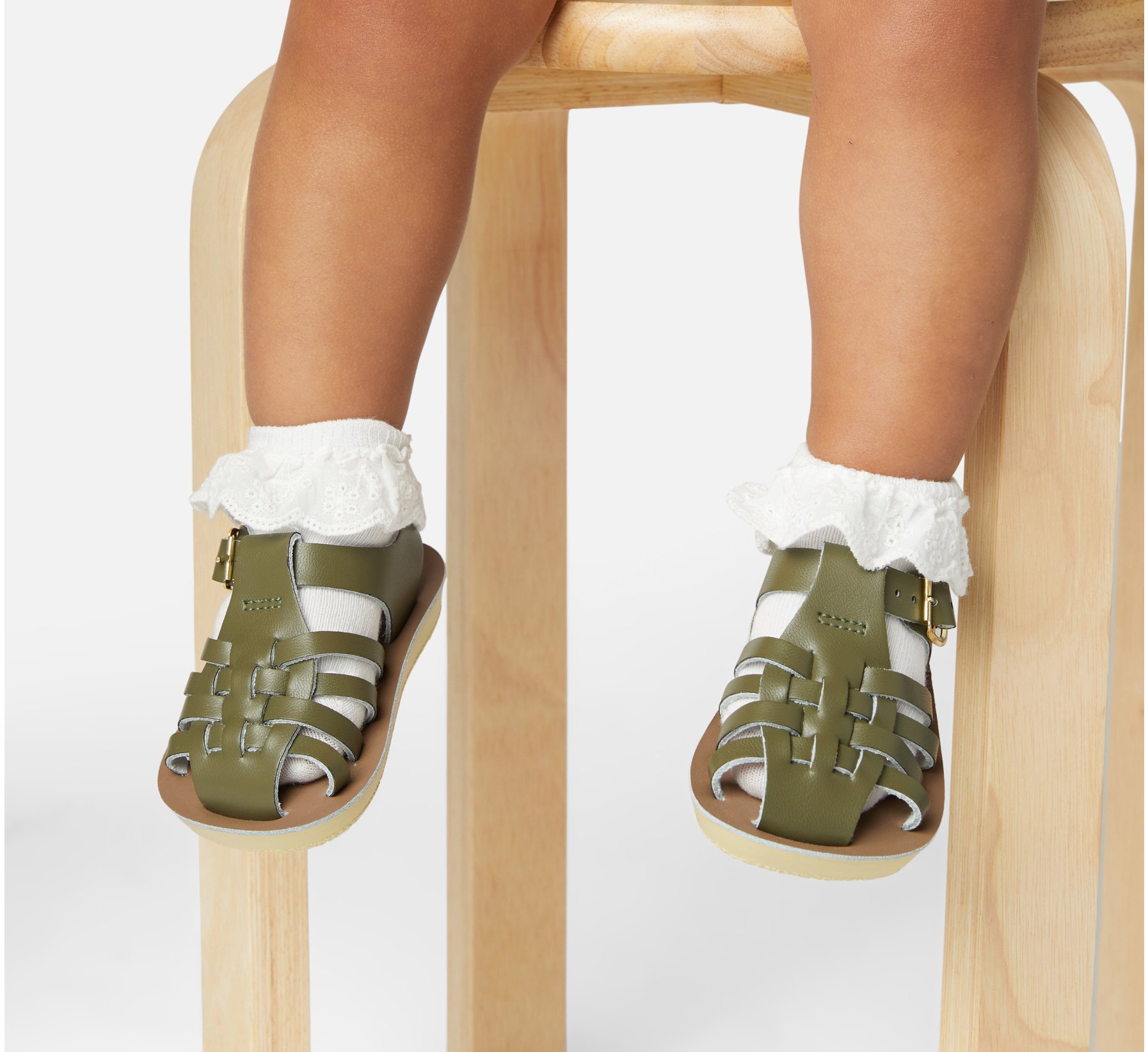 Sailor Olive Kids Sandals - Salt Water Sandals