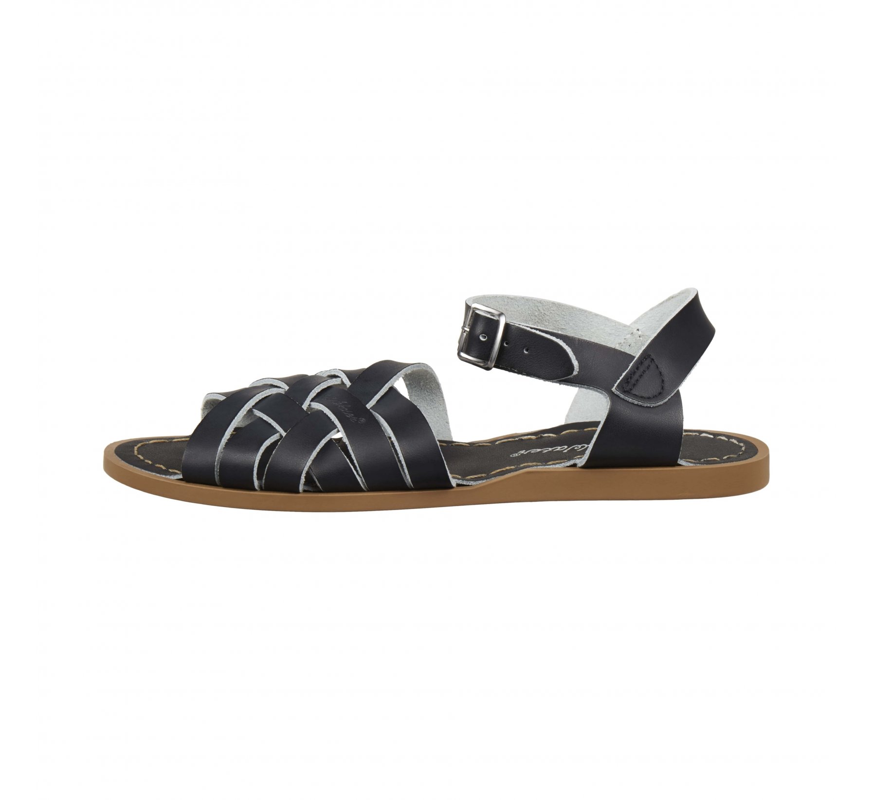 Retro Black Sandal - Salt Water Sandals