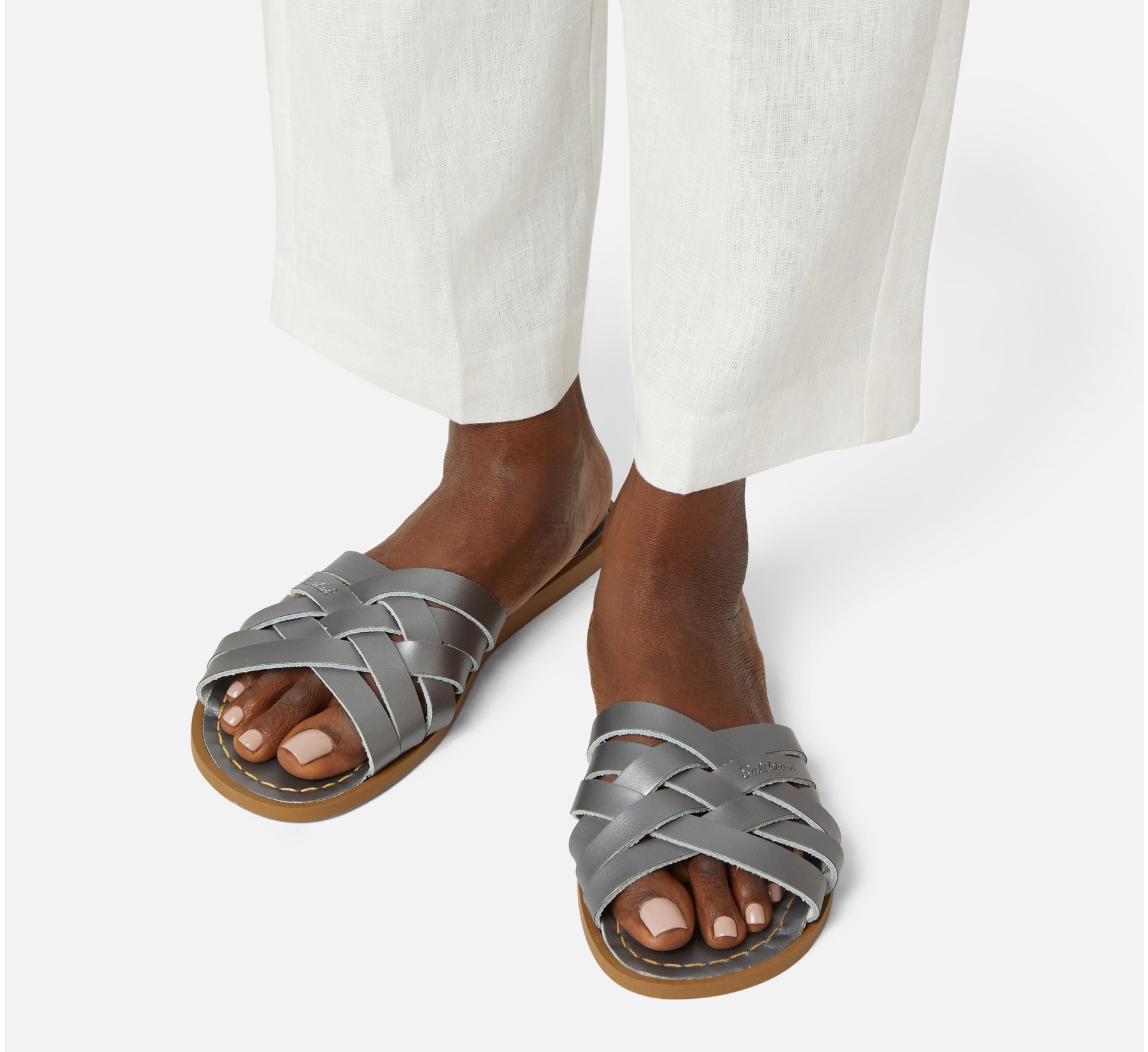Retro Slide Piuter - Salt Water Sandals