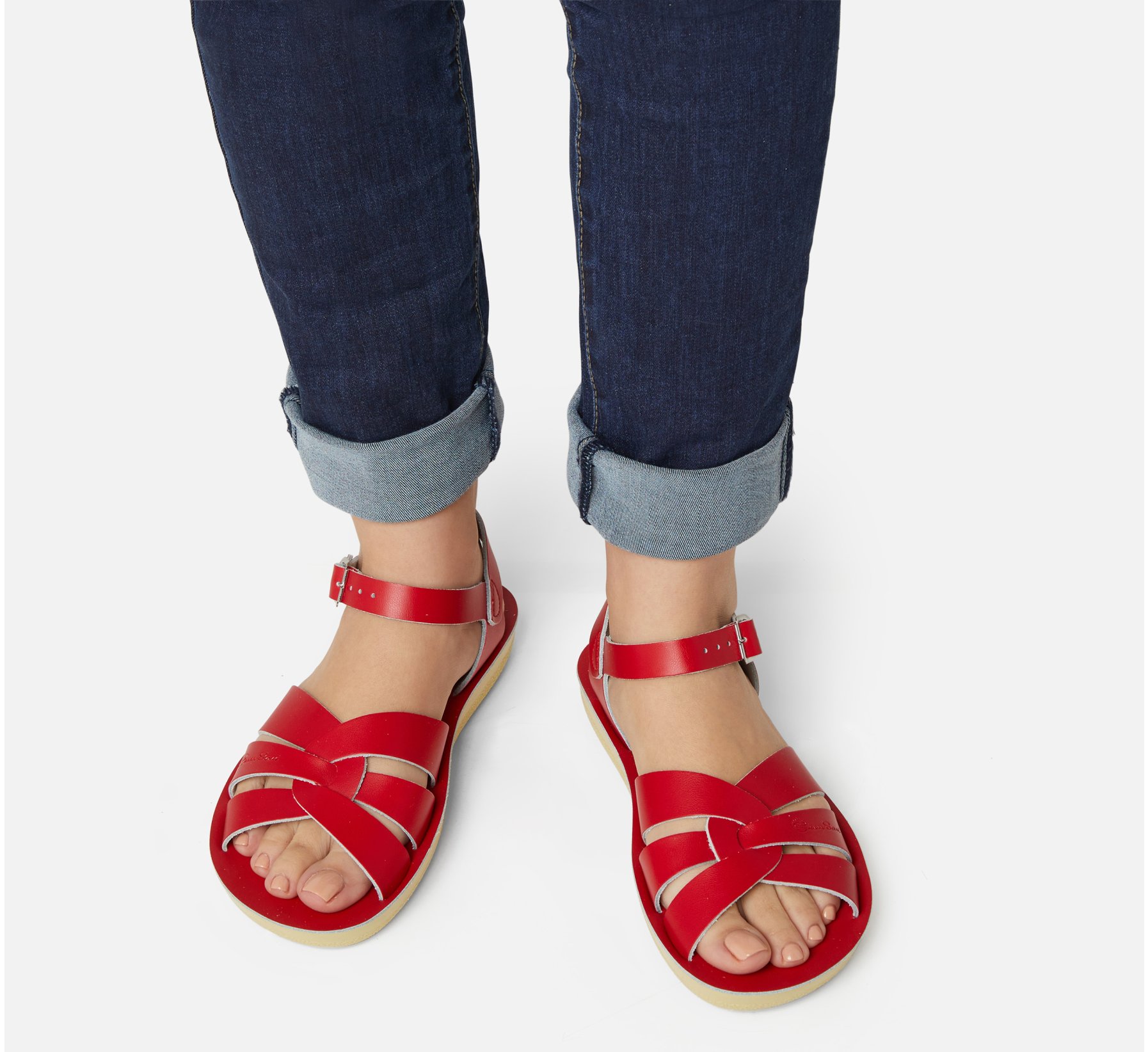 Swimmer Red Sandal - Salt Water Sandals