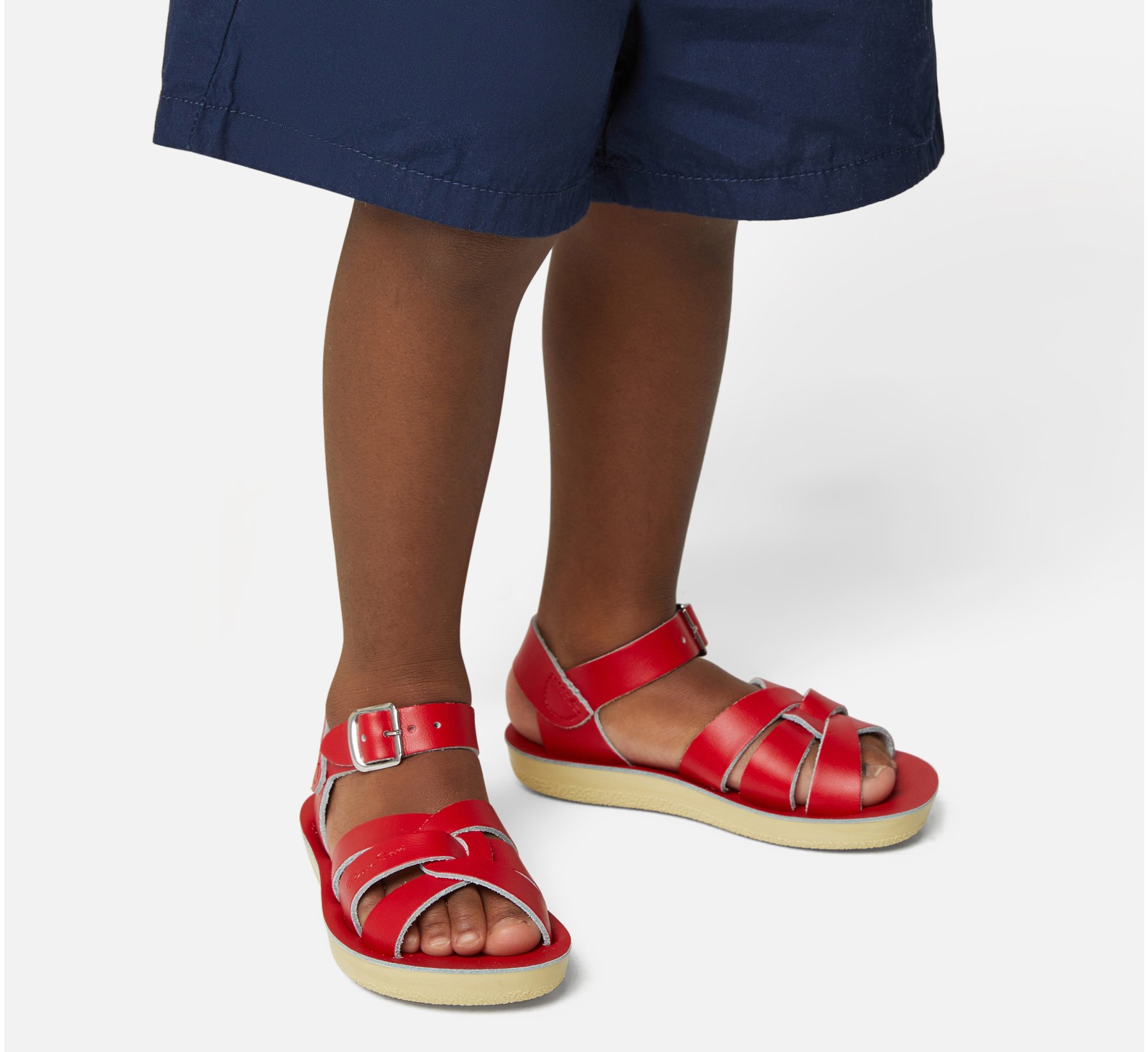 Swimmer Red Kids Sandals - Salt Water Sandals