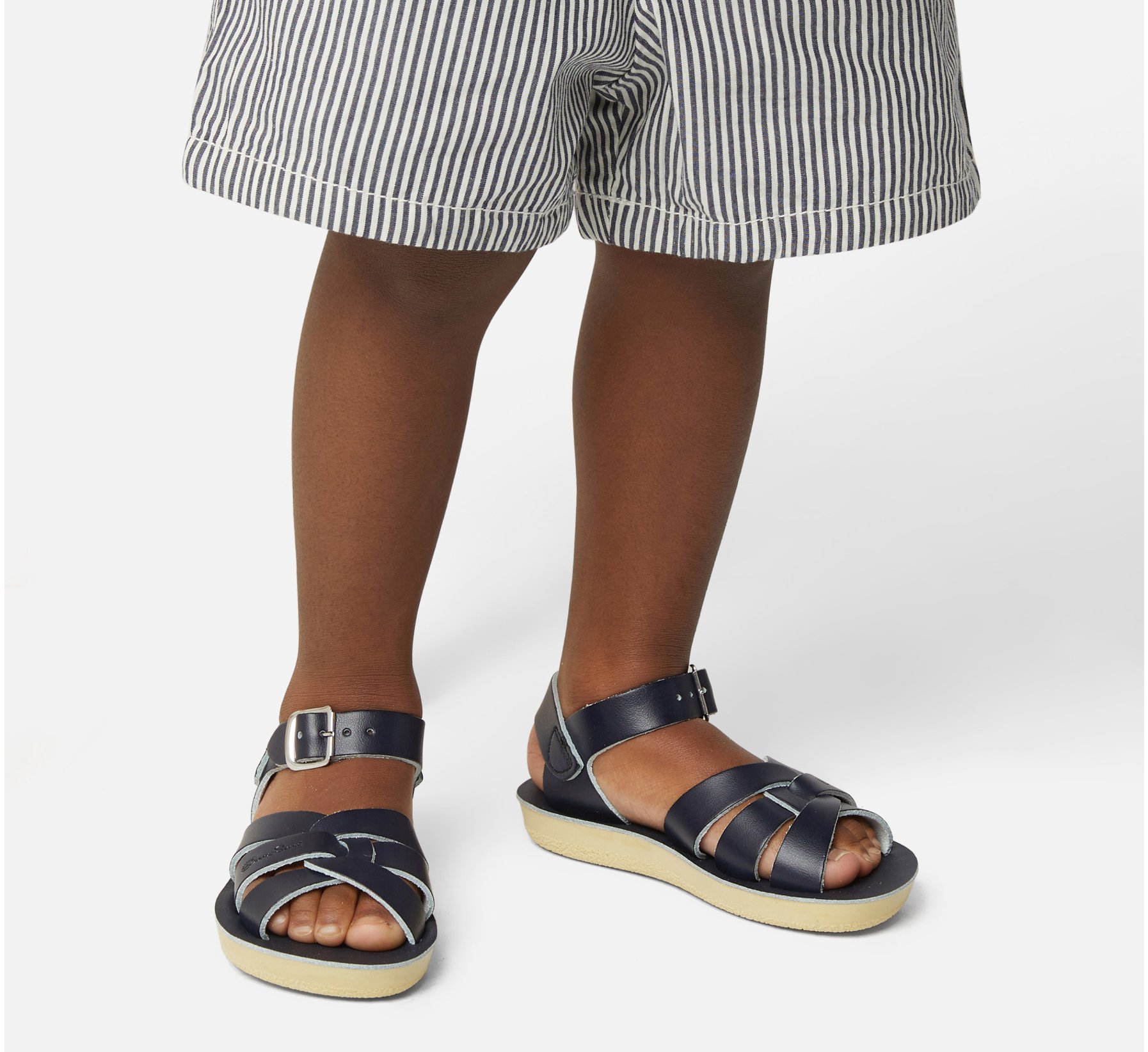 Swimmer Navy Kids Sandals - Salt Water Sandals