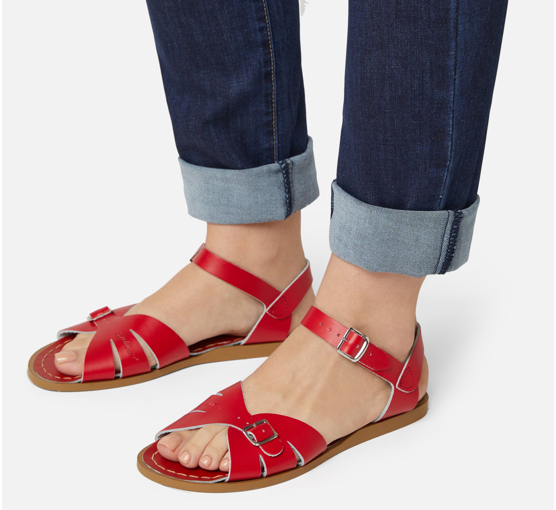 Classic in Rot - Salt Water Sandals