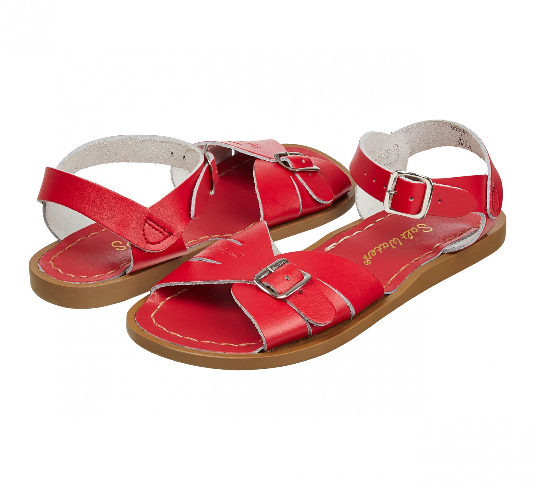 Classic Red Kids Sandals - Salt Water Sandals