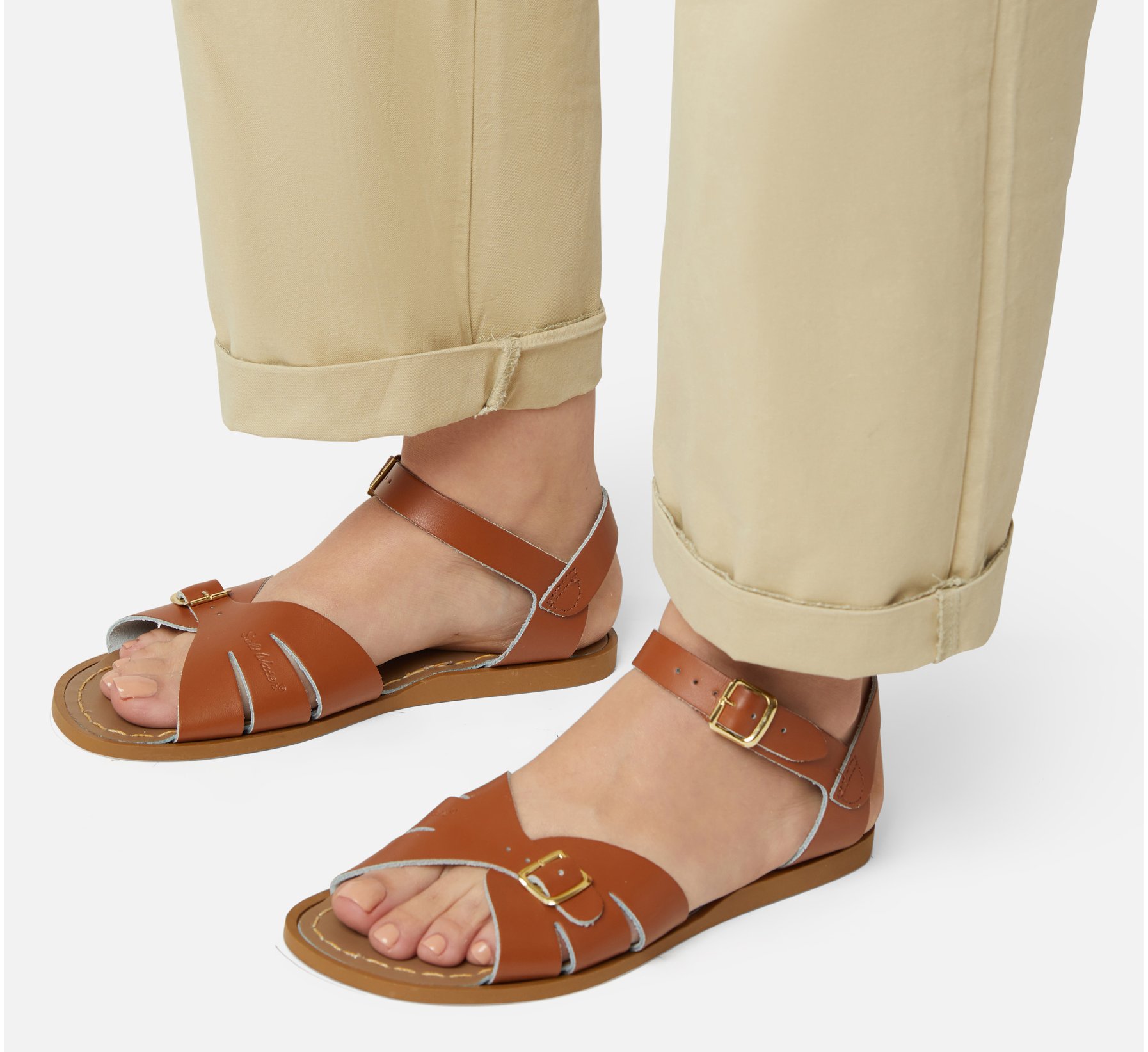 Classic Tan Sandal - Salt Water Sandals