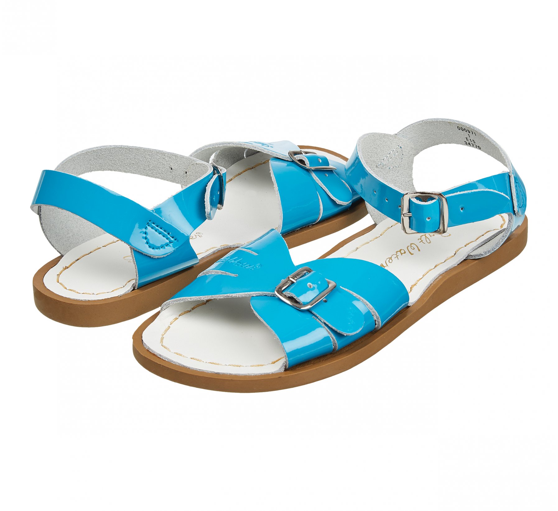 Classic Shiny Turquoise - Salt Water Sandals