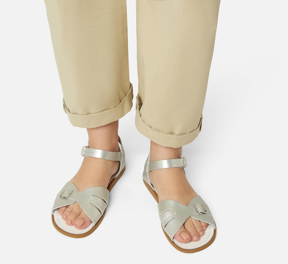 Silver Sandals wide fit